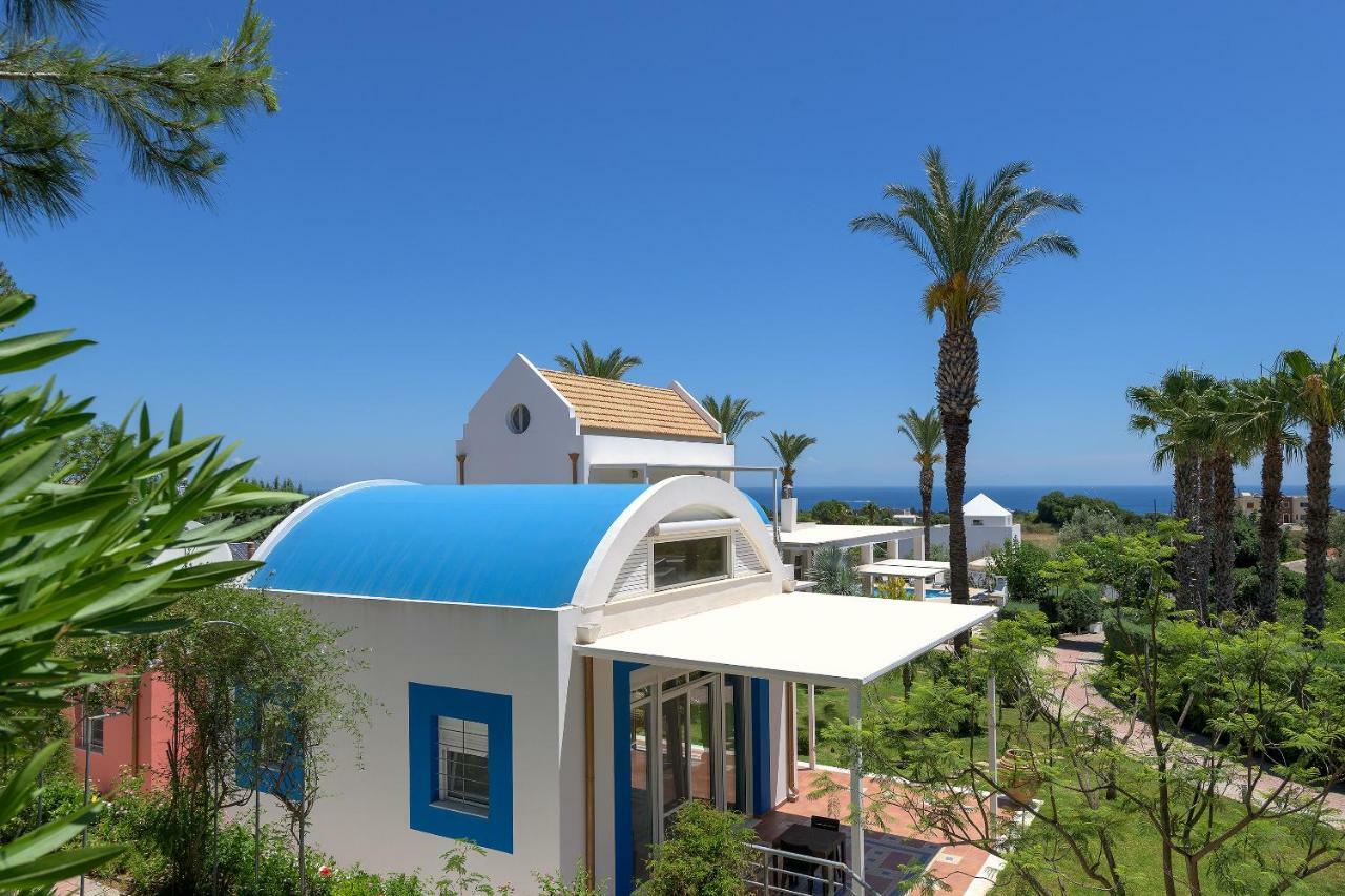 Grande Dame Villa Of Rhodes Asgourou Exterior photo